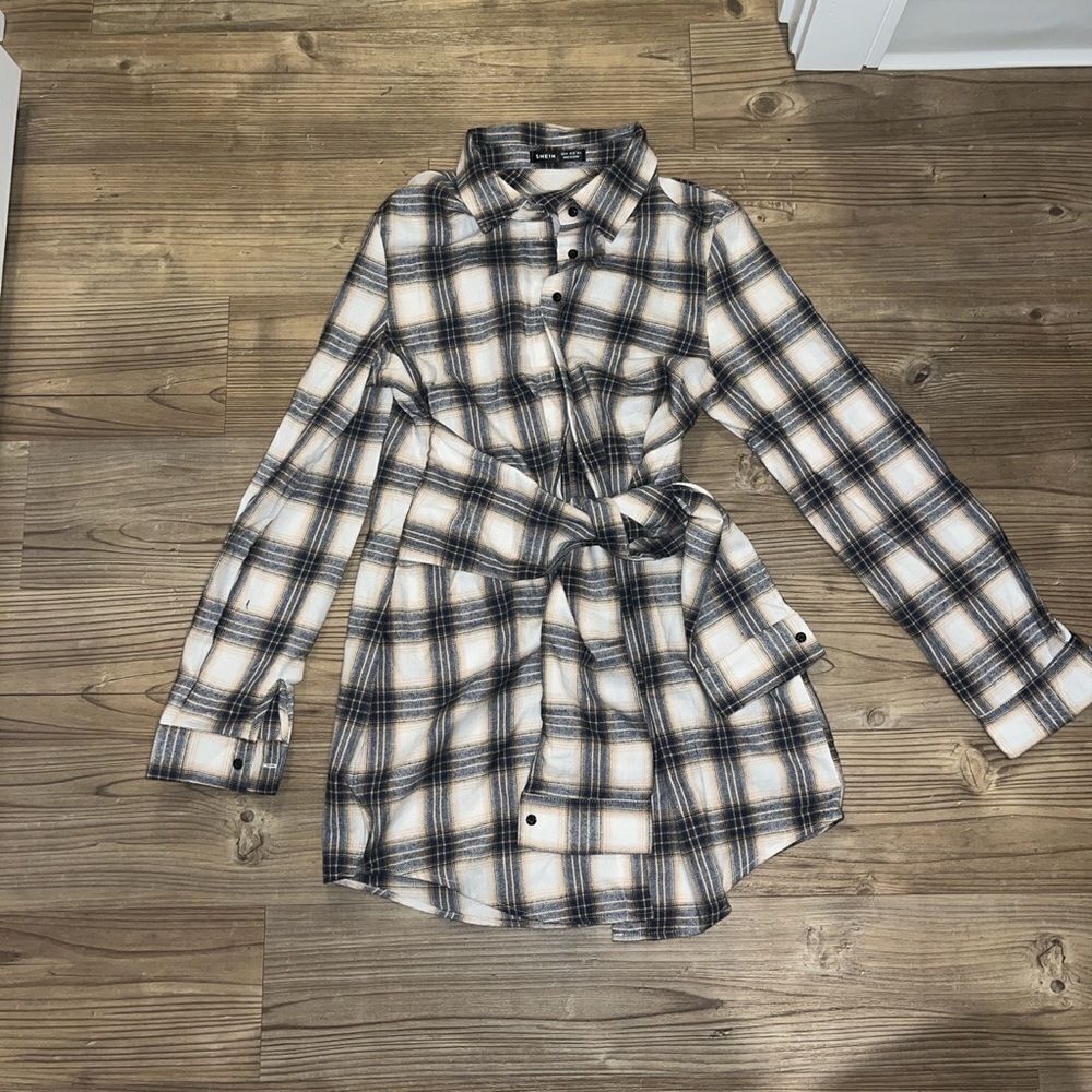 Plaid dress 